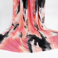 ITY Jersey Knit Fabric 311 Swirling Batik Coral