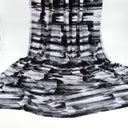 ITY Jersey Knit Fabric 313 Black/White/Grey