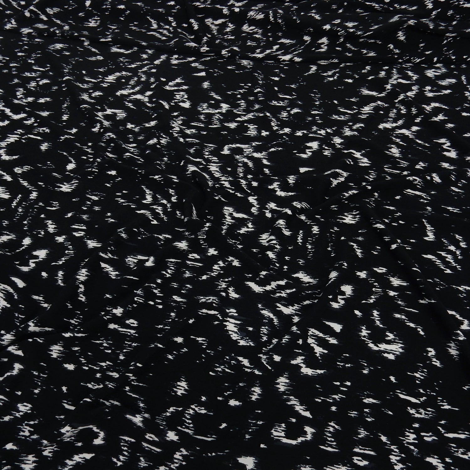 ITY Jersey Knit Fabric 307 Skin Black and Dove Grey