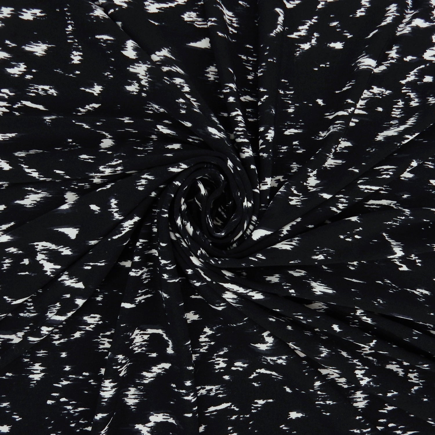 ITY Jersey Knit Fabric 307 Skin Black and Dove Grey