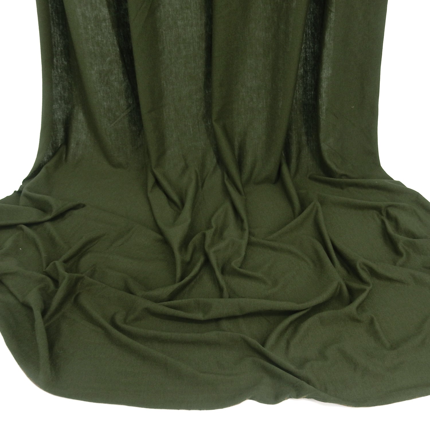 Lightweight Rayon Jersey Fabric 136 Olive Green