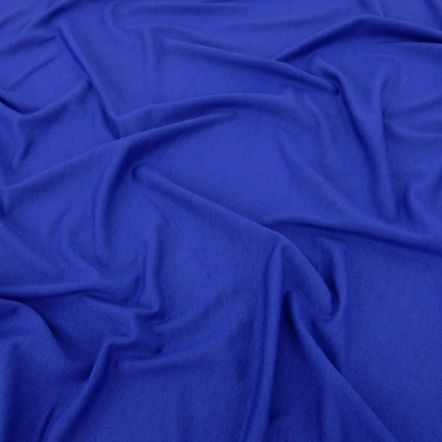 Cobalt Blue Rayon-Spandex Jersey Fabric 146