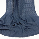 Dusty Blue Heather textured Jersey Knit 142
