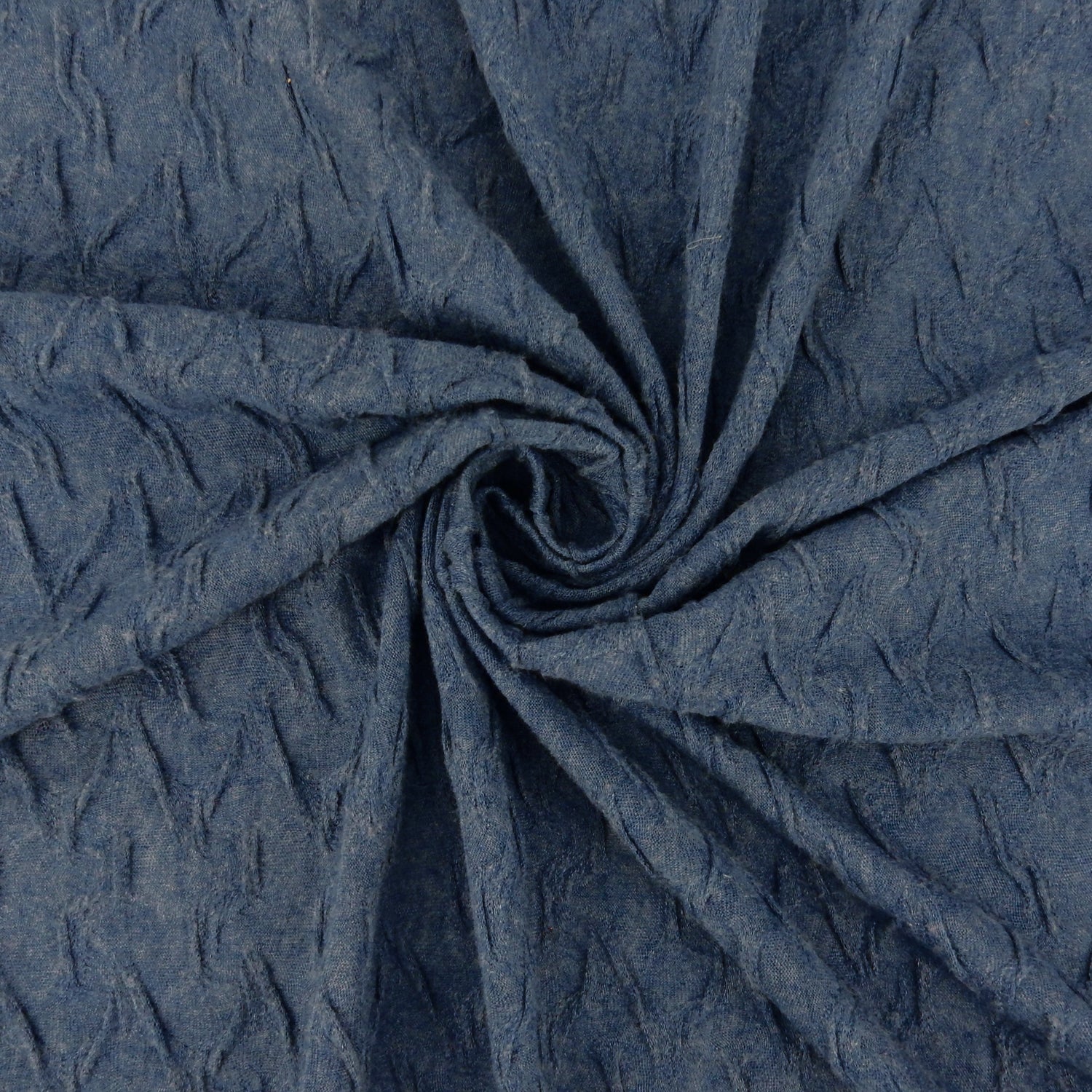 Heather Textured Jersey Knit Fabric 142 Dusty Blue