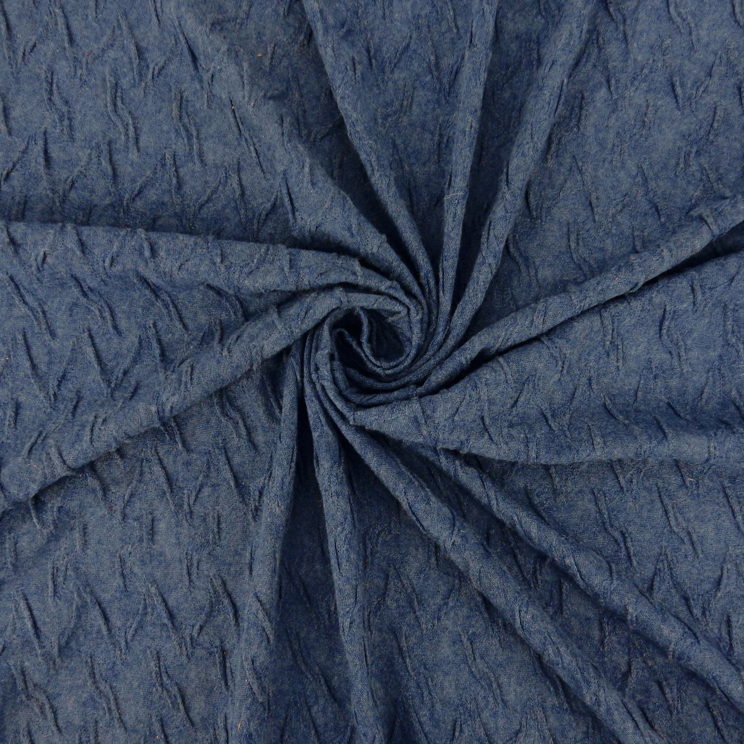 Heather Textured Jersey Knit Fabric 142 Dusty Blue